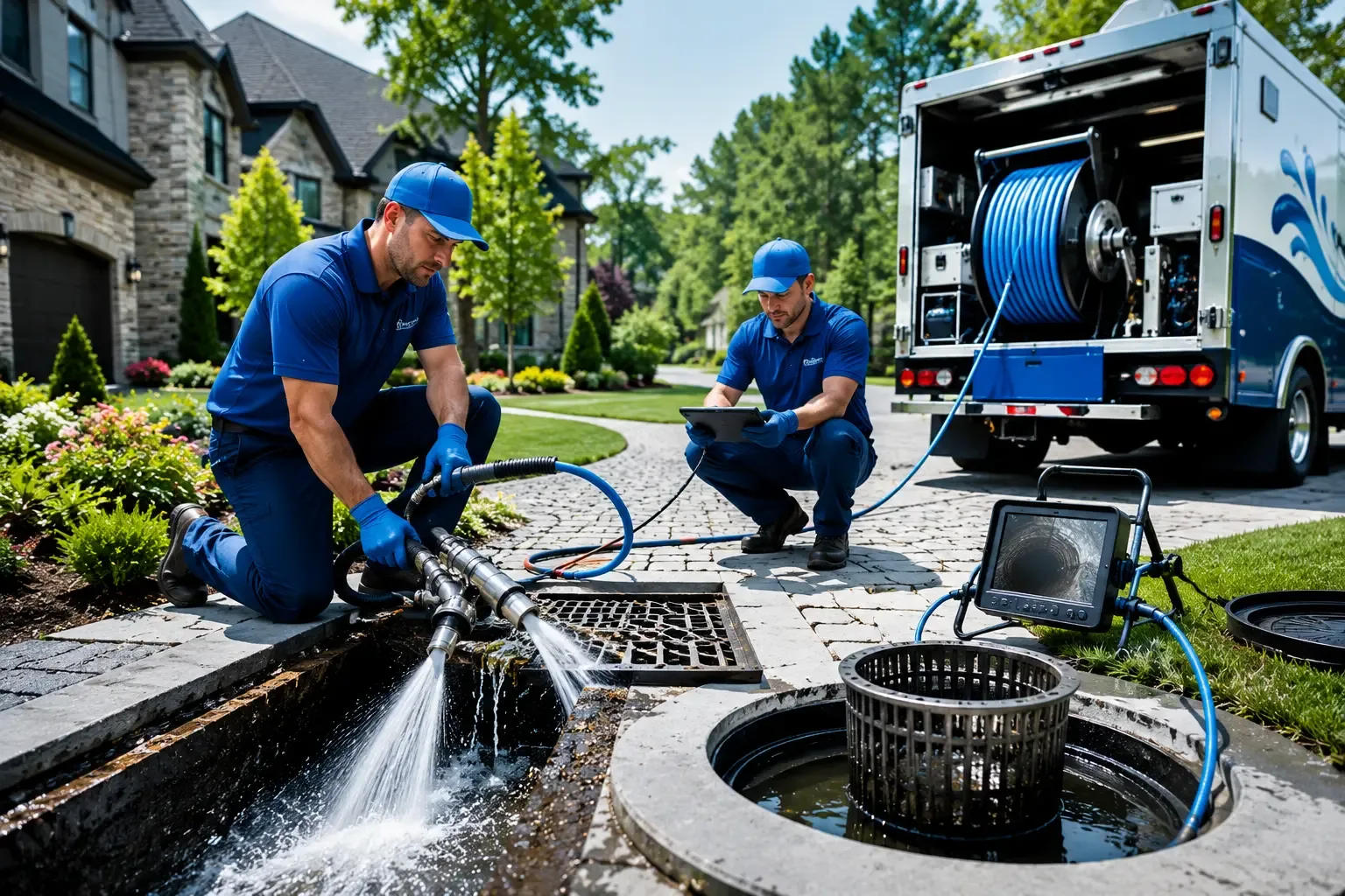 Local outdoor drain cleaning professionals in Carsonville, MI